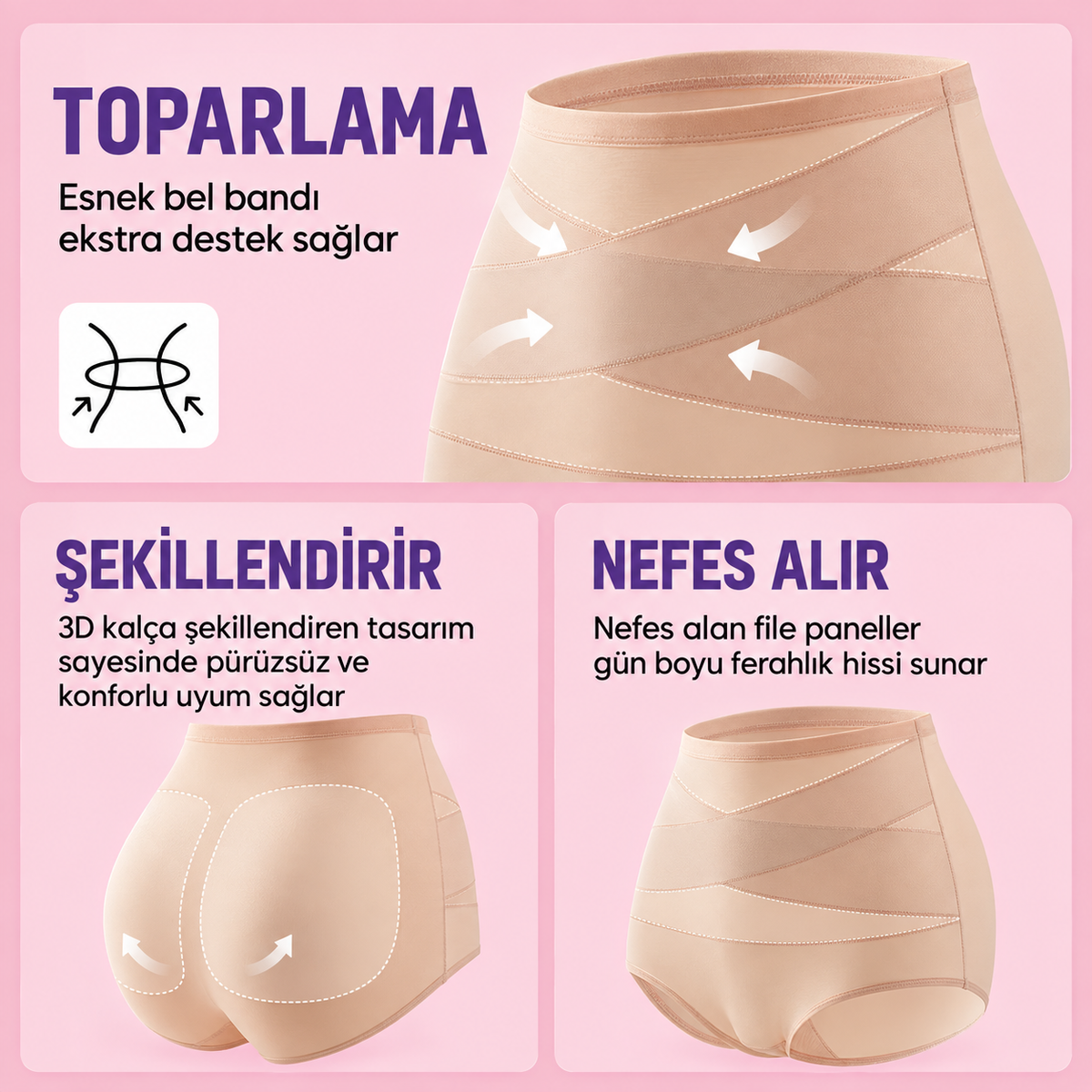 Toparlayıcı Korse Külot