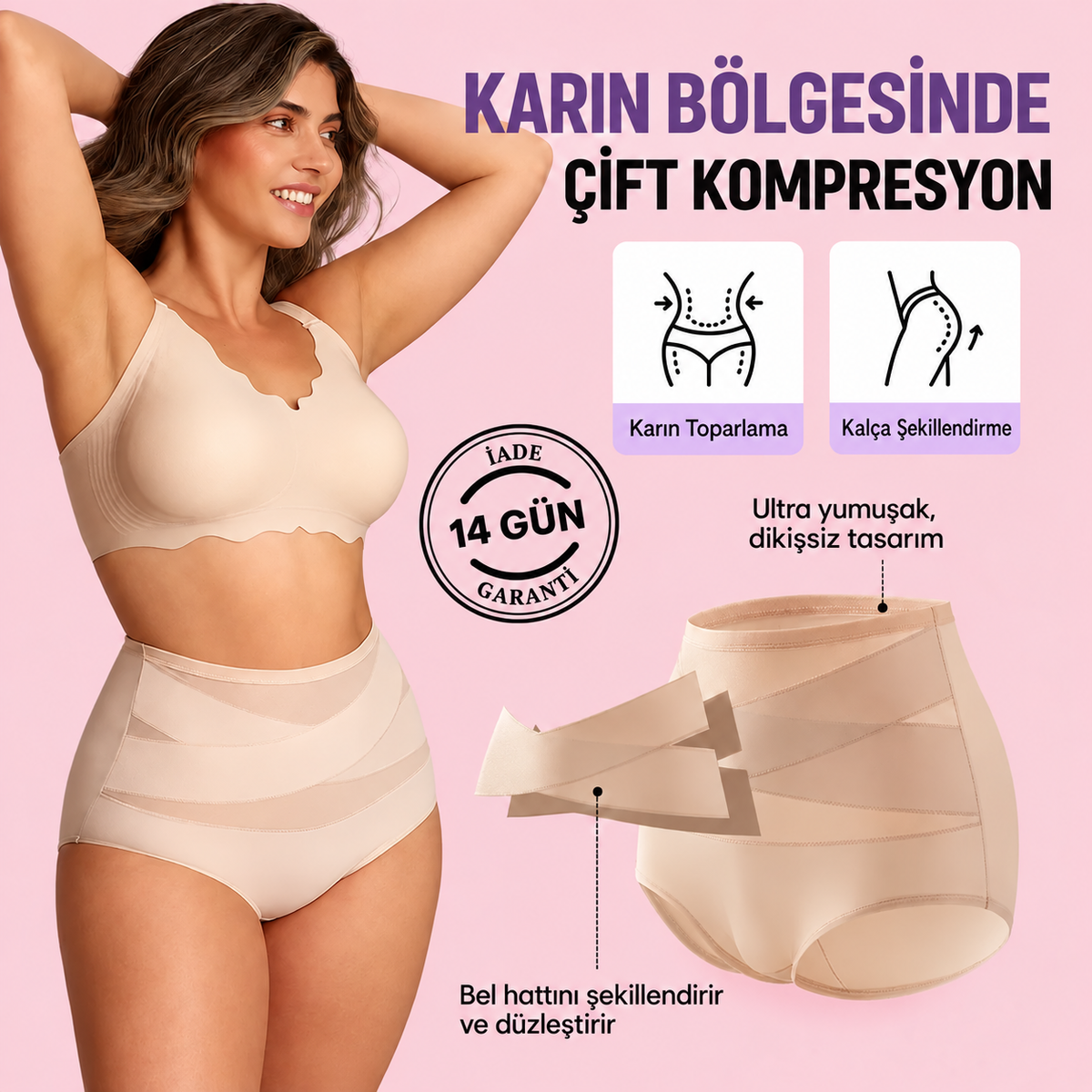 Toparlayıcı Korse Külot
